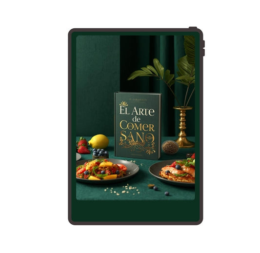 ¡Libro Digital ''El Arte de Comer Sano''!🥗